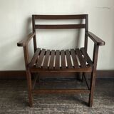 Modernist oak armchair, 1950