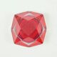Diamond-Shaped Murano Glass Ashtray/Vide Poche by Flavio Poli for Seguso