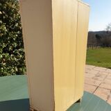 Coffre à linge en bois