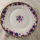 Set of 6 Art Deco dessert plates - Limoges porcelain a.f. and