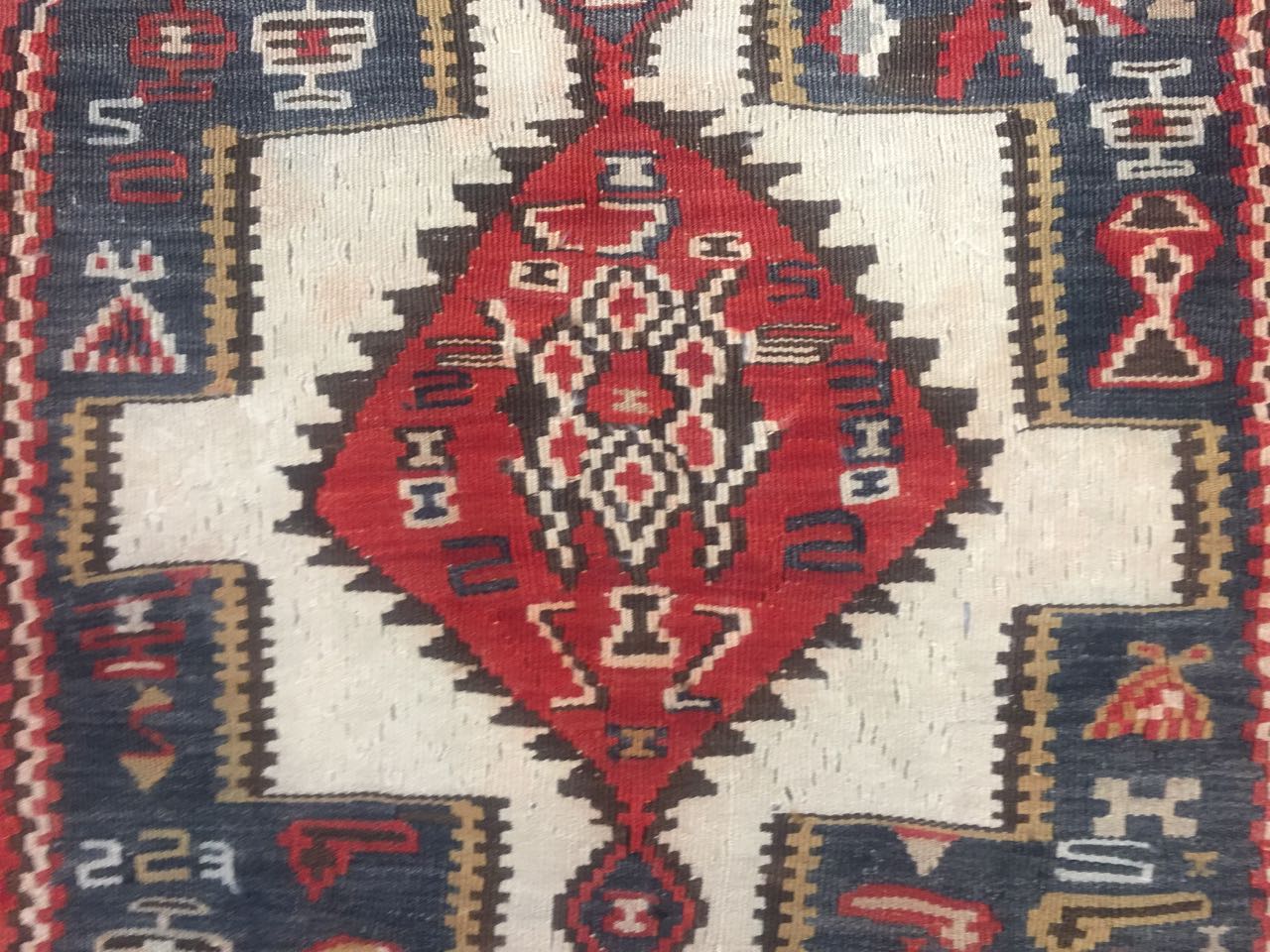 Tapis Kilim turc 146x92cm