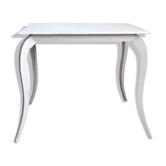Shabby white patina console table