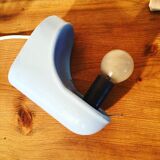 Pair of porcelain wall lamps