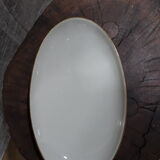 Ravier ovale en porcelaine Fürstenberg  crème liseré doré