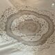 Richelieu embroidery tablecloth and crochet lace .268 x 237