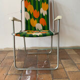 Vintage camping armchair