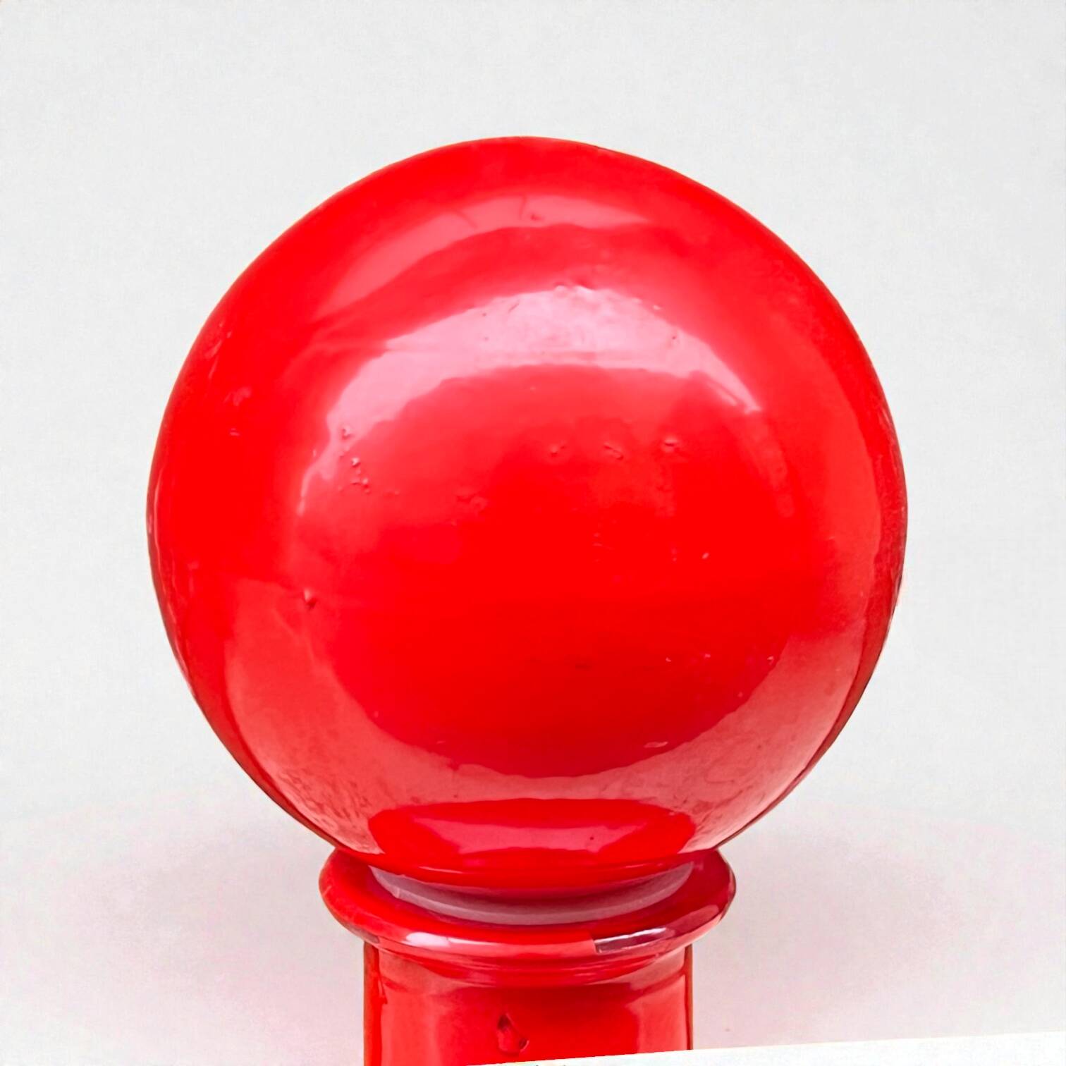 Bottle Lacryma Christi red Beccaro Italy 1970s Pop Art Space Age