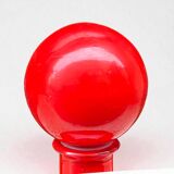 Bottle Lacryma Christi red Beccaro Italy 1970s Pop Art Space Age