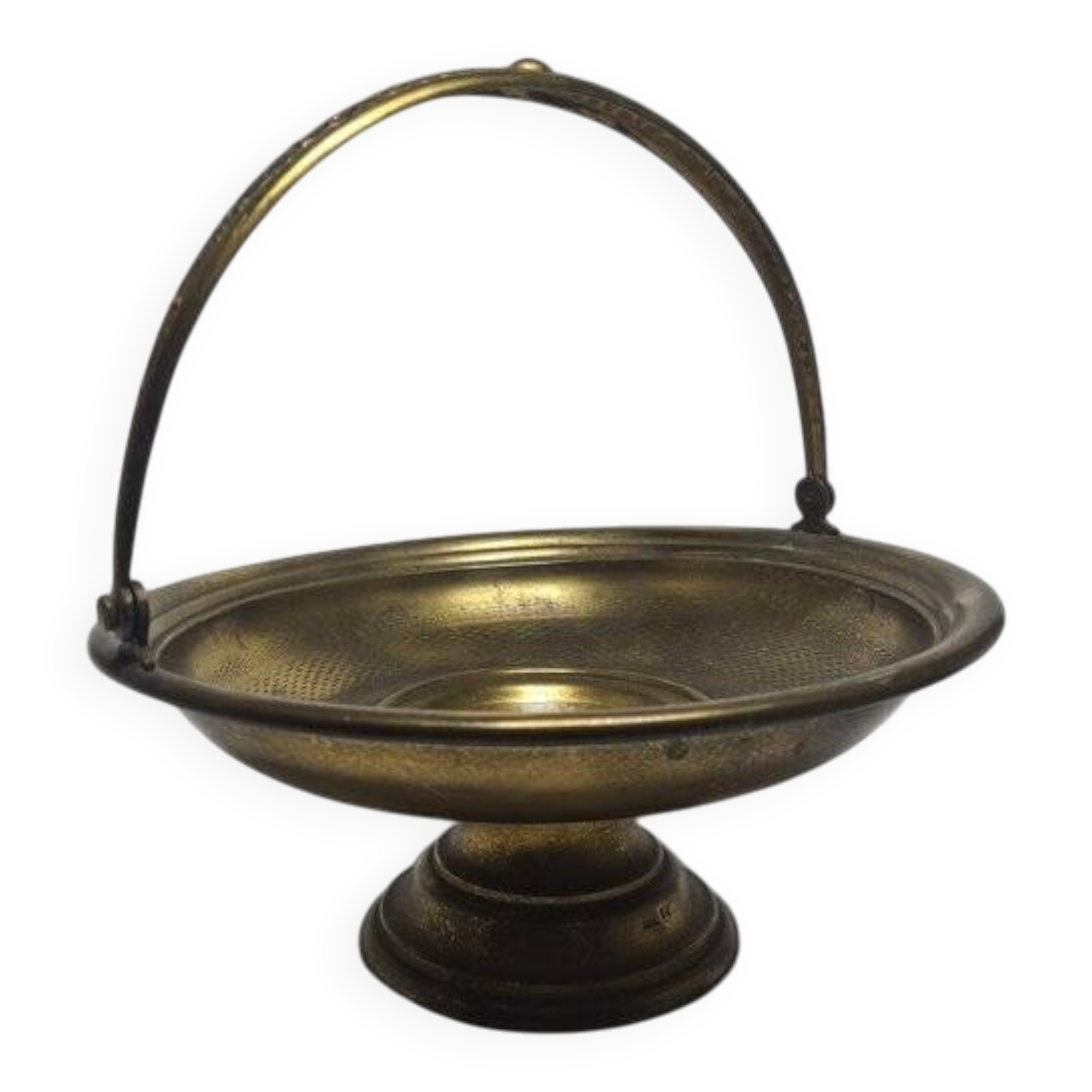 Art Nouveau fruit basket from Bracia Buch, 1890s