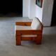 Pine armchair