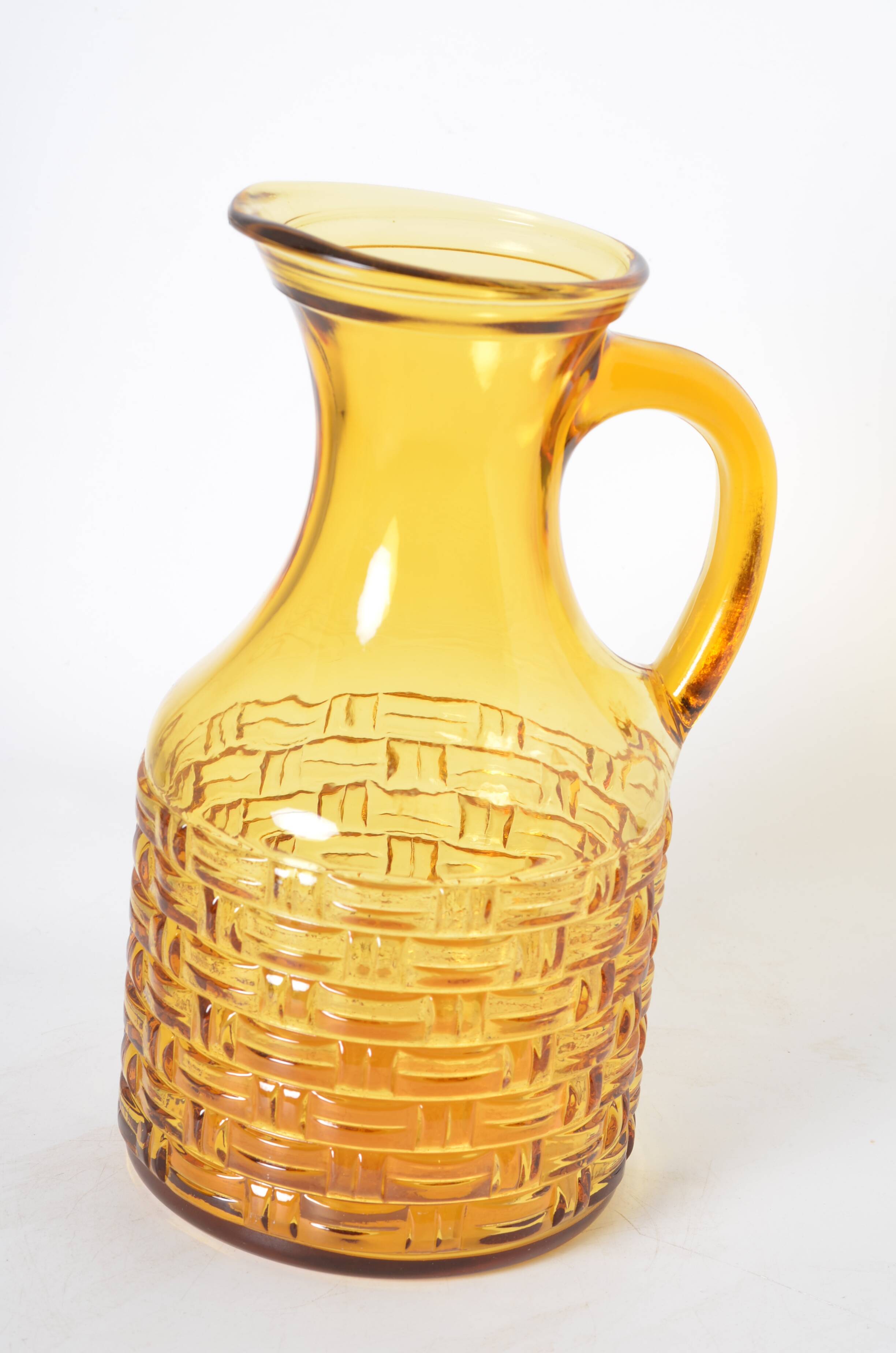 carafe verre ambré