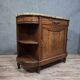 Buffet Art Déco en noyer et marbre brèche – Vers 1930