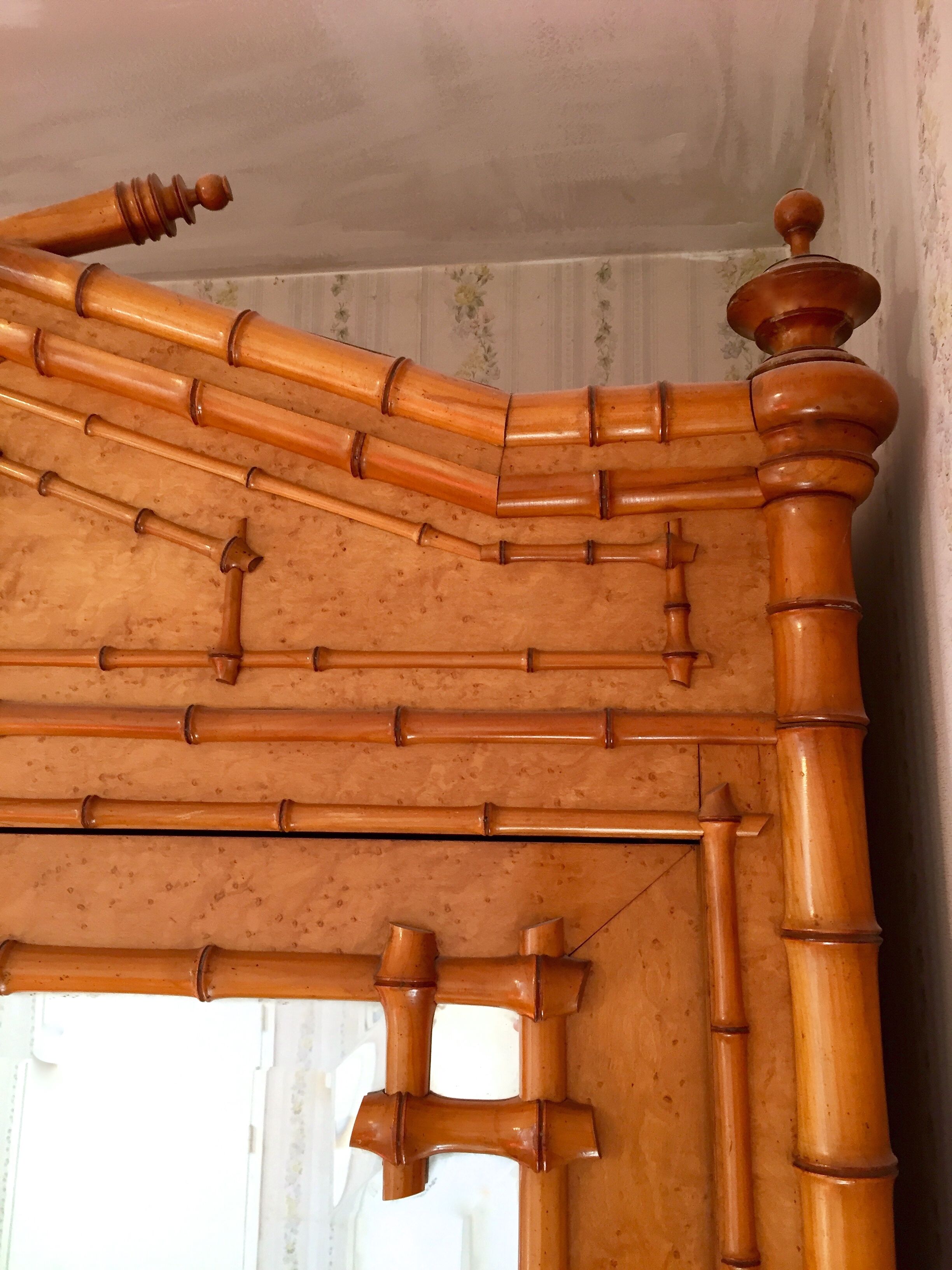 Ice cabinet bamboo collection circa 1870 Napoleon III