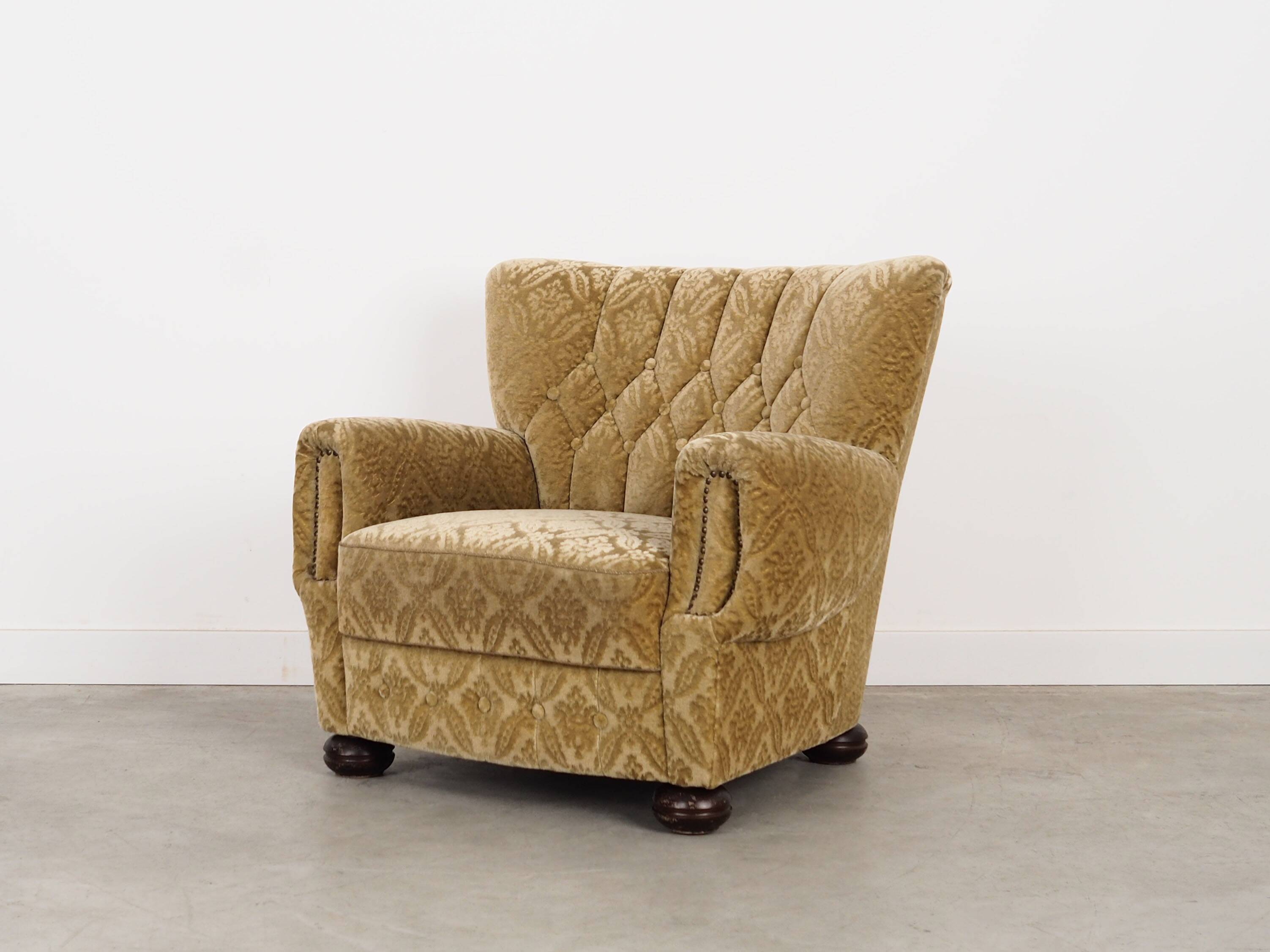 Fauteuil lounge, design danois, années 1960, production : Danemark