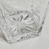 Cut crystal whisky carafe