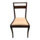 6 Art Nouveau chairs with brass marquetry