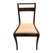 6 Art Nouveau chairs with brass marquetry
