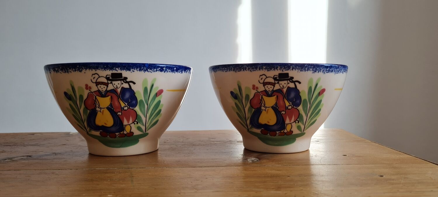 Set of 2 Breton bowls