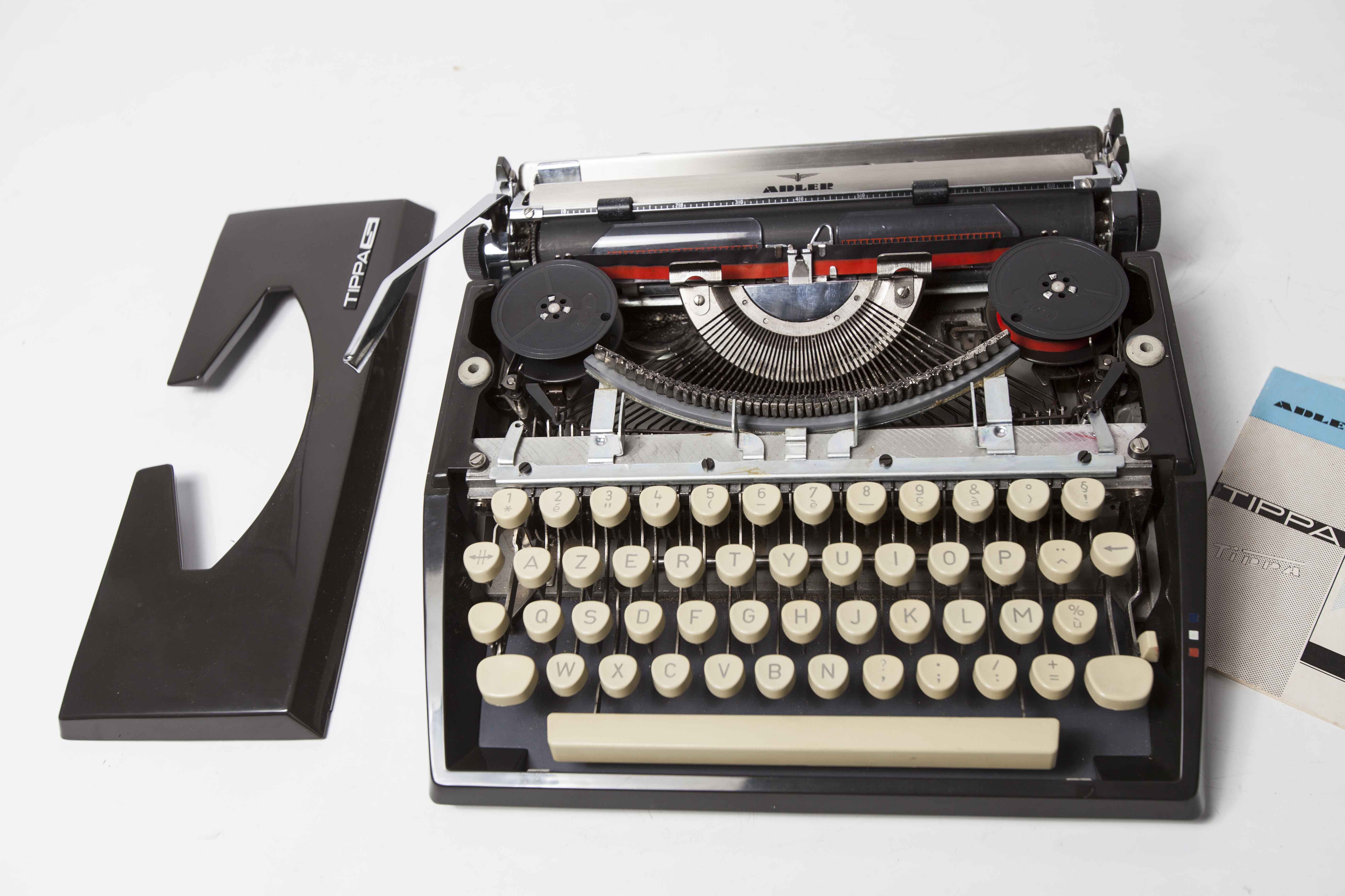Revised Adler Tippa S typewriter and new ribbon