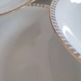 Set of 8 Limoges porcelain plates