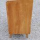 Vintage chest of drawers in golden blond oak legs compass and fins 3 drawers from the 50s