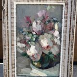 Flower painting signed Louis Pastour