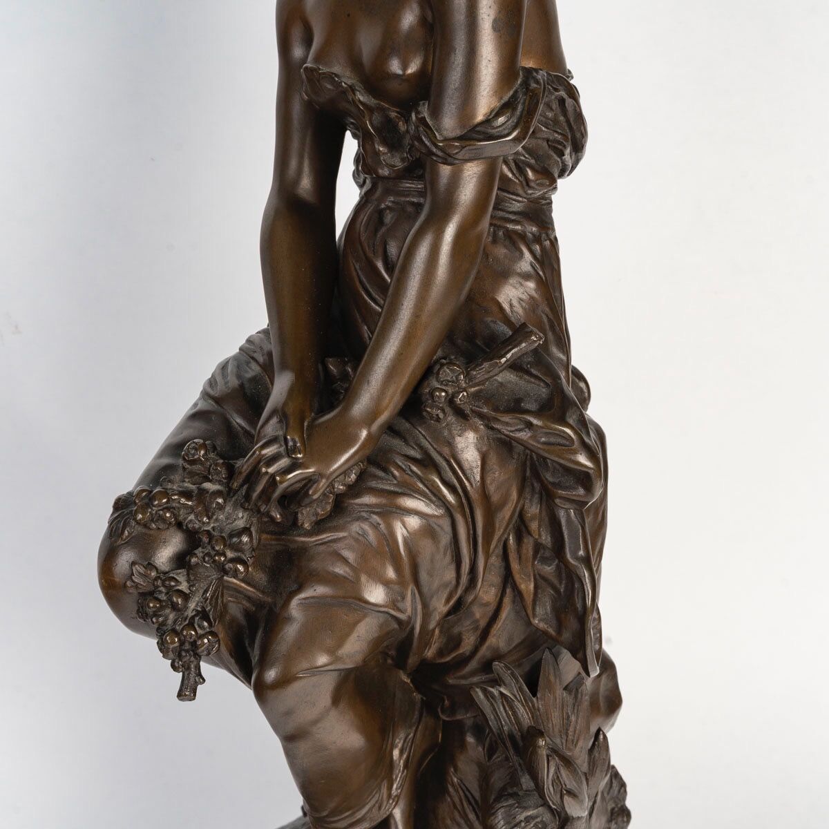 The Dream - Hippolyte François Moreau (1832-1927) Figurative sculpture and