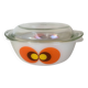 Psychedelic casserole dish with lid