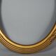 Old oval frame & glass 64x48 rebate 50x40 cm gilded stucco wood gold leaf