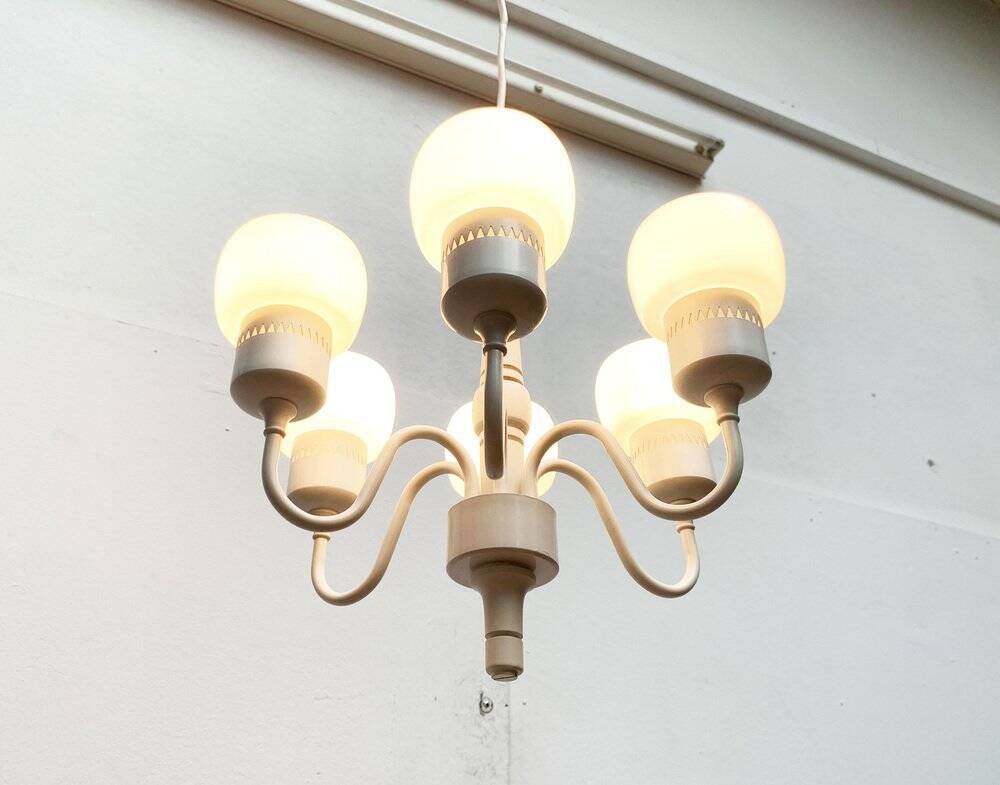 Swedish Mid-Century T526 chandelier by Hans-Agne Jakobsson for Hans-Agne Jakobsson Ab, 1960s