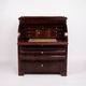 Chatol - Hand polished mahogany - Mother of pearl fittings & leg knobs - Year 1860s