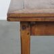 English Antique Extendable Dining Table in Elm and Cherry Wood
