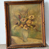 Signed bouquet of flowers