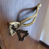 1950s linen wardrobe, shelves, central mirror