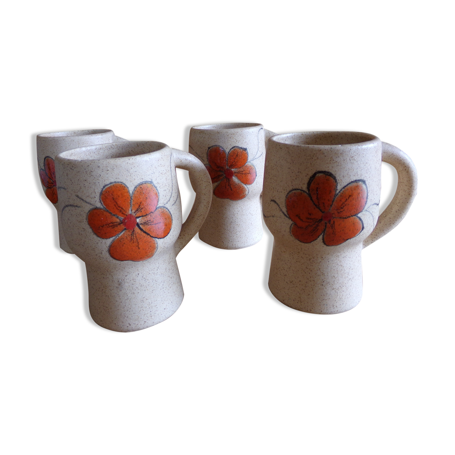 4 mazagrans in sandstones