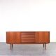 Mid-Century Teak Scandinavian Sideboard by Nils Jonsson for P.S. Heggen