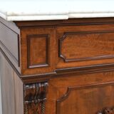 Buffet, commode, écritoire de propriété en acajou de style restauration, début XIXème