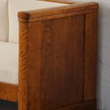 Self-supporting canapé "Karl Johan" from the early 20th century, modern Swedish style.