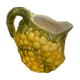 Pitcher bunch yellow and green grape slurry