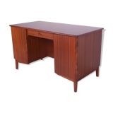 Art Deco Freestanding Teak Desk, 1960s