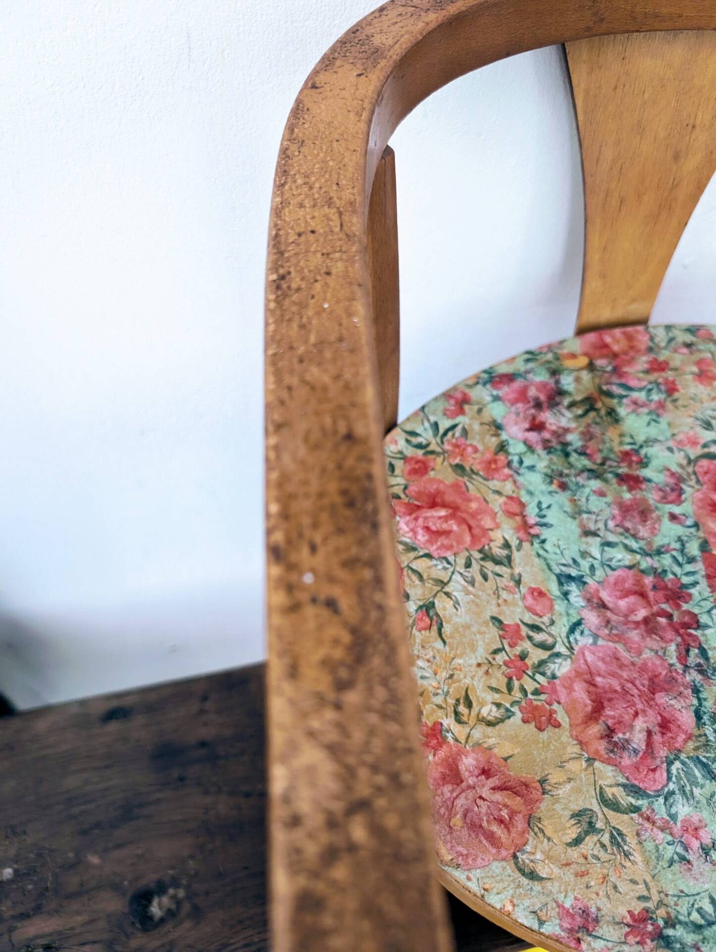 vintage children's armchair in Baumann / Thonet style 1950s/60s