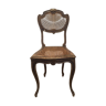 Chaise rococo à roseaux viennois