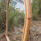 Light color bamboo mirror 85X60