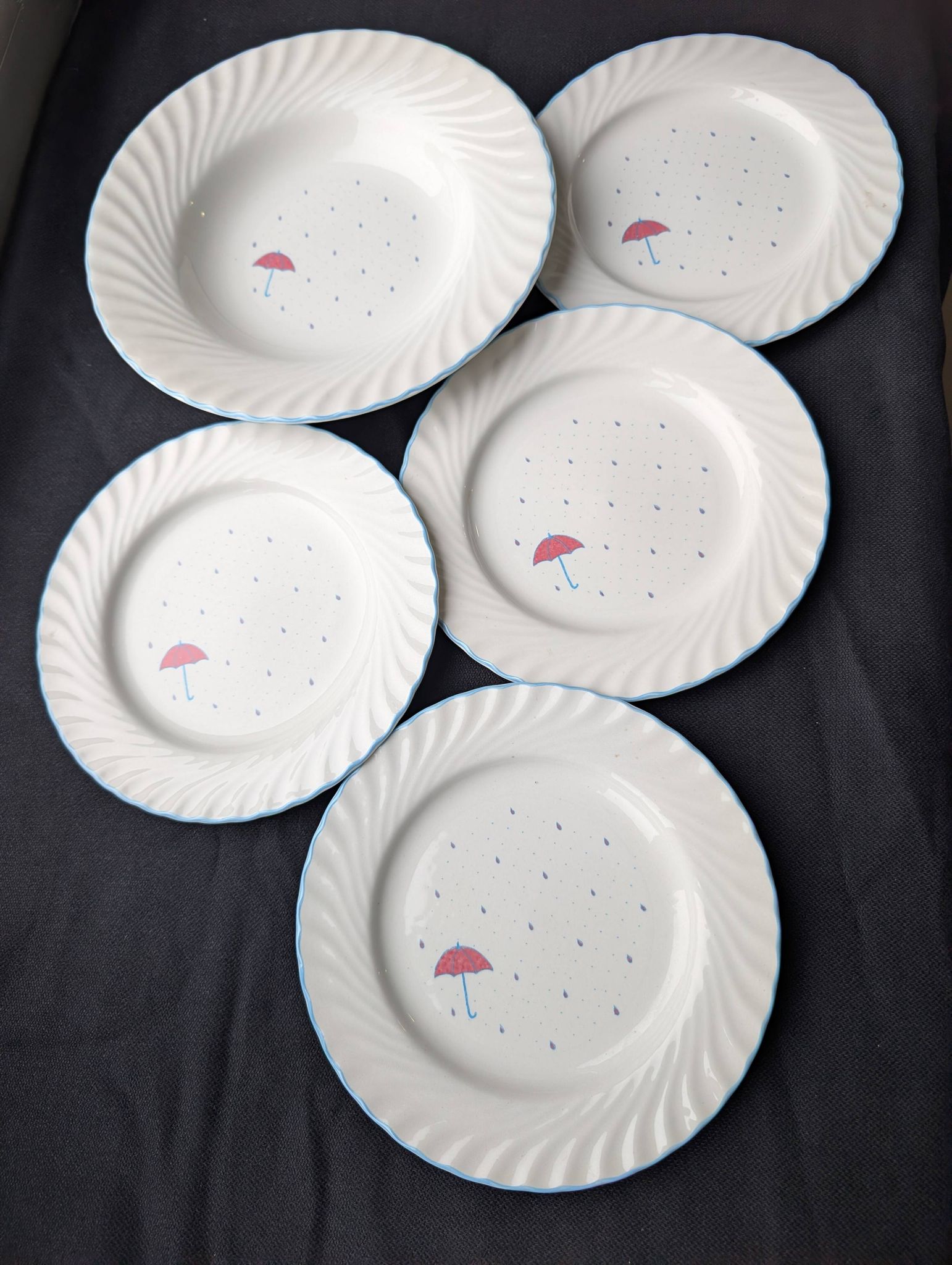 Assiettes et saladier Nuova Fontebasso