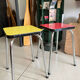 Set of 2 vintage Formica stools