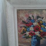 Peinture a l'huile signé