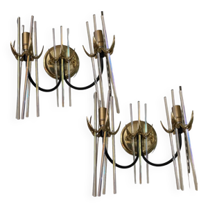 Appliques à tige en