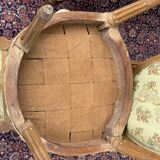 Set of four chairs stamped louis XVI period