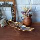 Mini golden glass coupe vintage style Bayel, pocket tray.