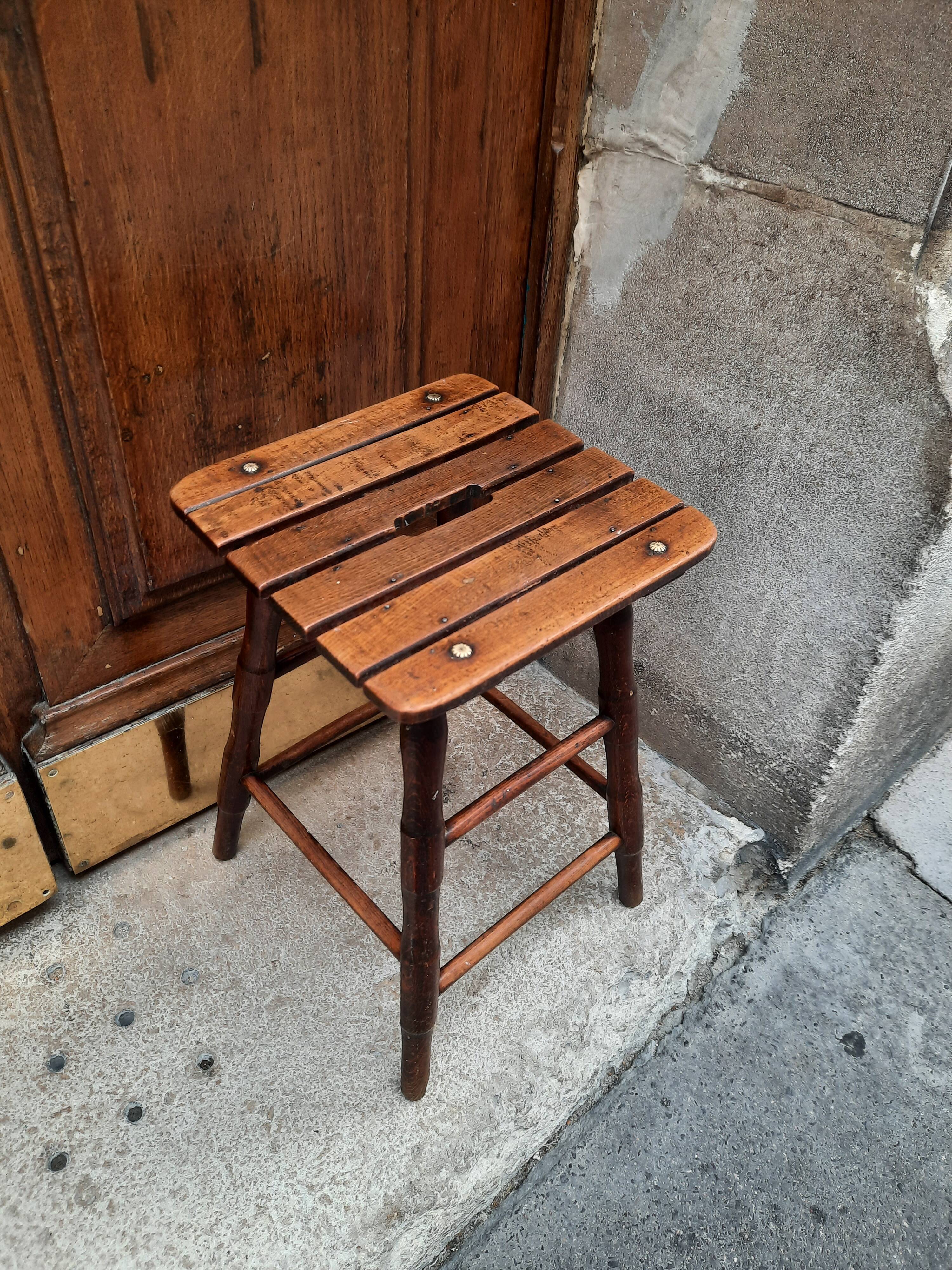 Old workshop stool